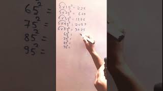 #🔥Square Number Find Karane ka Aasan Tarika #mathshorts #education #study #knowledge