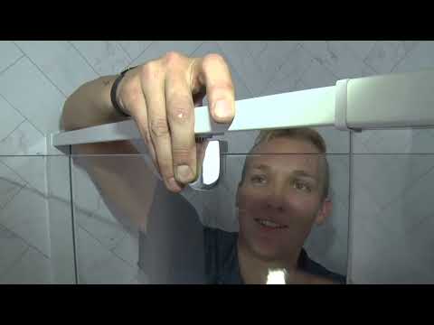 PIVOT SHOWER DOOR - installation