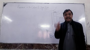 First year|Chapter-08|Resonance in Air Columns & Organ Pipes|By Dr Mateen ICP