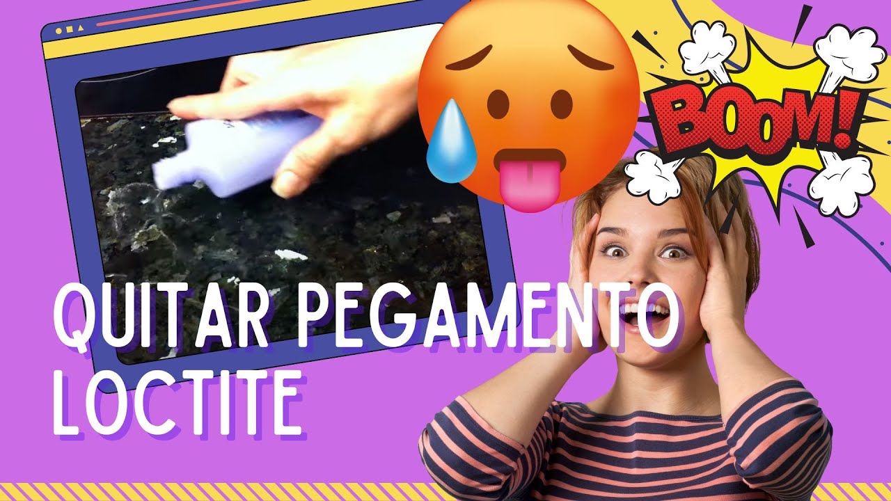 para quitar pegamento loctite - YouTube