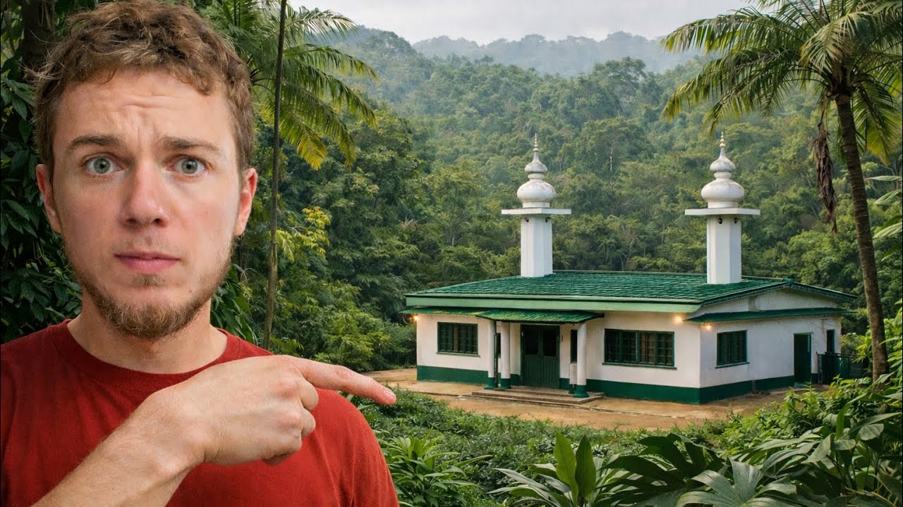 Я обнаружил мечеть рядом с амазонскими тропическими лесами.