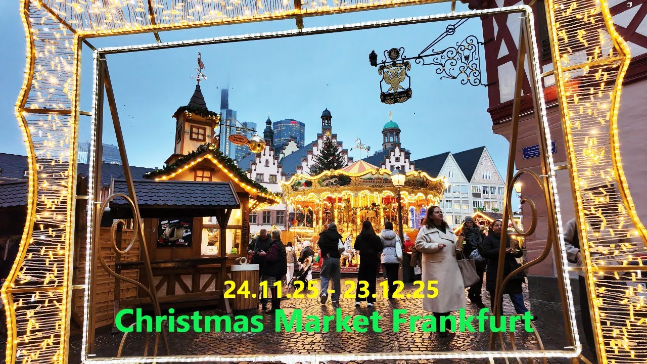 Bildschöne Weihnachtsmärkte in  Frankfurt sind unvergesslich!