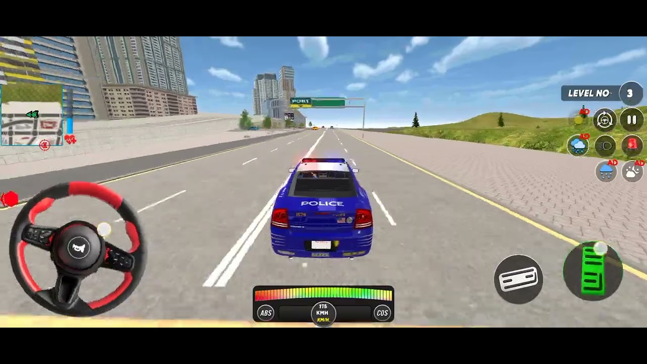 لعبة قيادة سيارة الشرطة - محاكي سيارة الشرطة - لعبة رجل الشرطة - ألعاب قيادة سيارة الشرطة#games #099