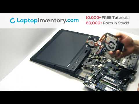 Lenovo ThinkPad X230 Fan Replacement - Heatsink Motherboard Installation Guide Install Laptop T530
