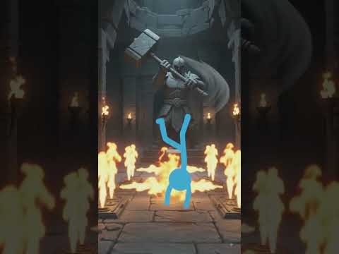 stickman leveling 😱 #stickman #fun #viral