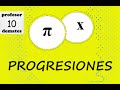 Sucesiones 02 progresión aritmética definición , fórmula