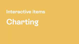 Interactive Items: Charting