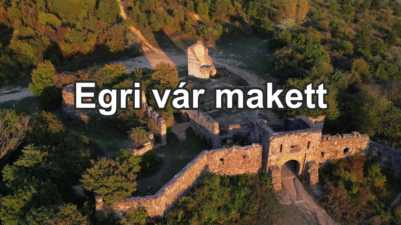 Egri vár makett
