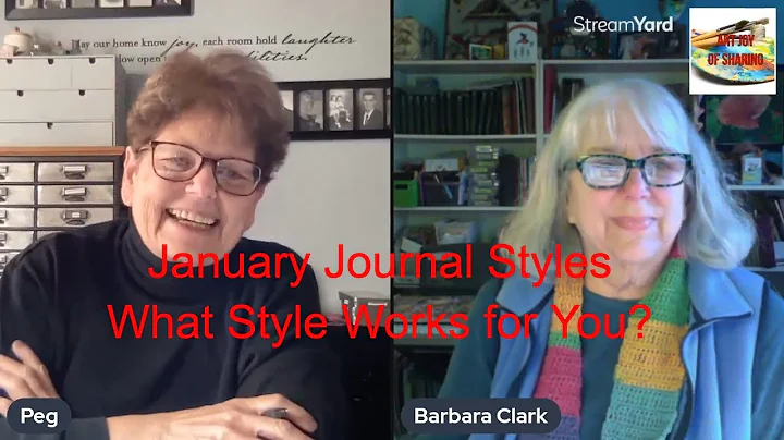 Journal Lynda Berry Style with Barbara Clark