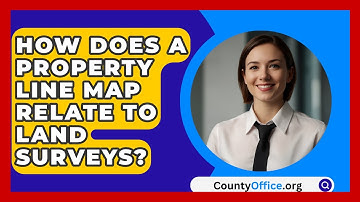 How Does A Property Line Map Relate To Land Surveys? - CountyOffice.org
