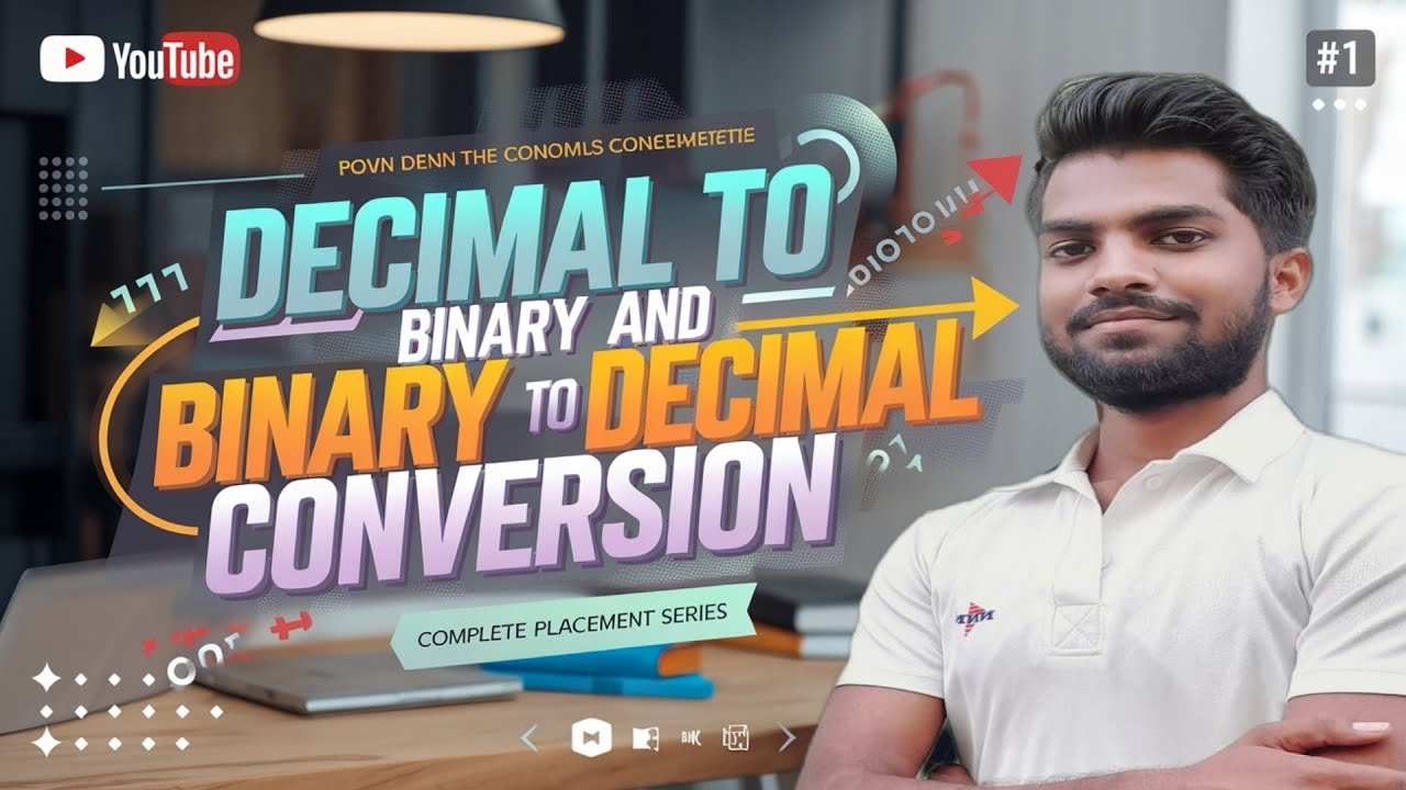 Decimal to Binary: Binary Algebra Explained #binary conversation - YouTube
