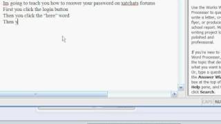 Recover Your Password on Xatchats Forums.