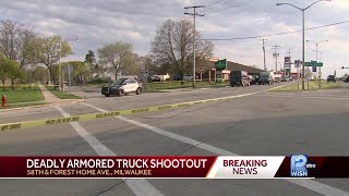 Police: Gunman killed in armored truck robbery shootout