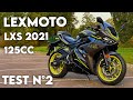 Lexmoto lxs 2021  une 125 pas comme les autres    test n2