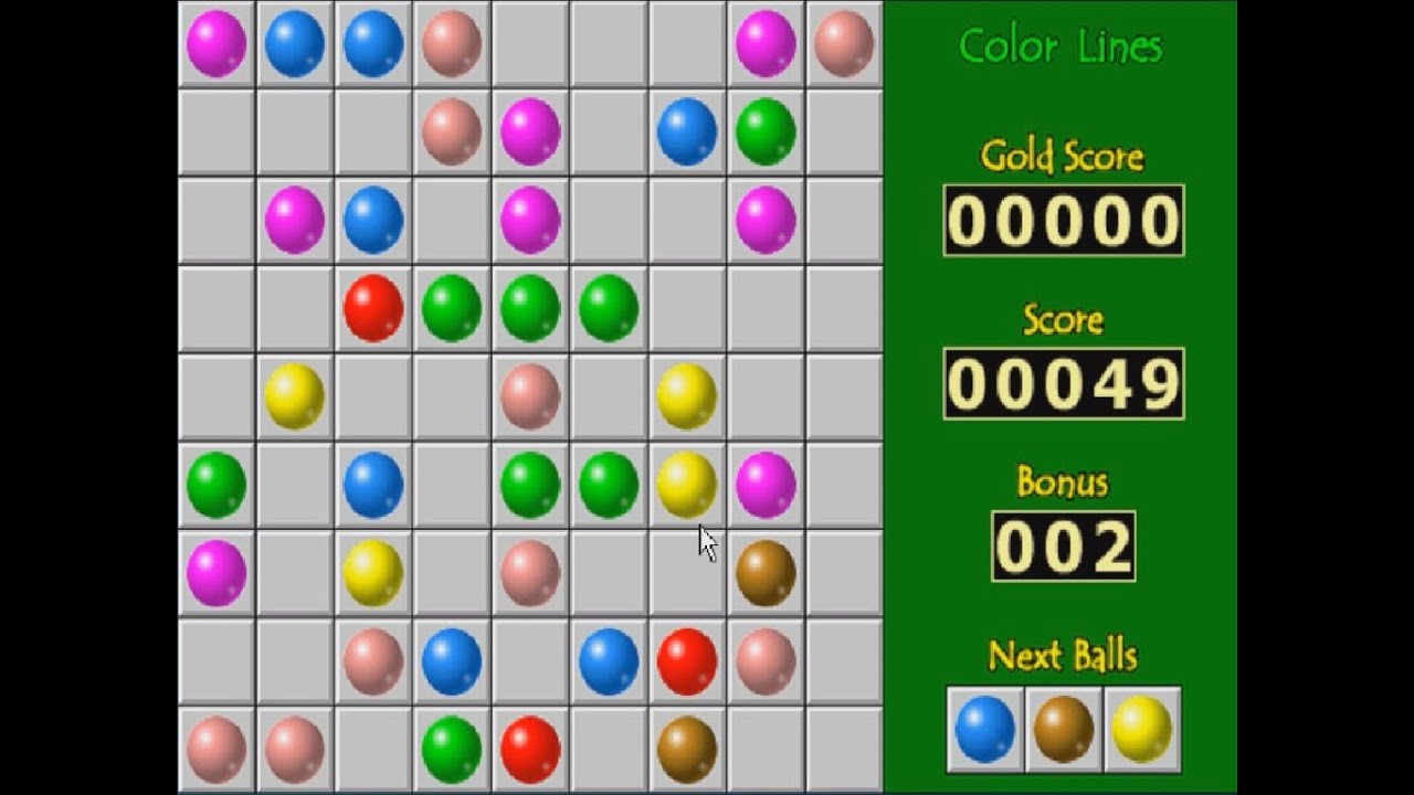 Amusing Balls v1.30 (Windows game 2000) - YouTube