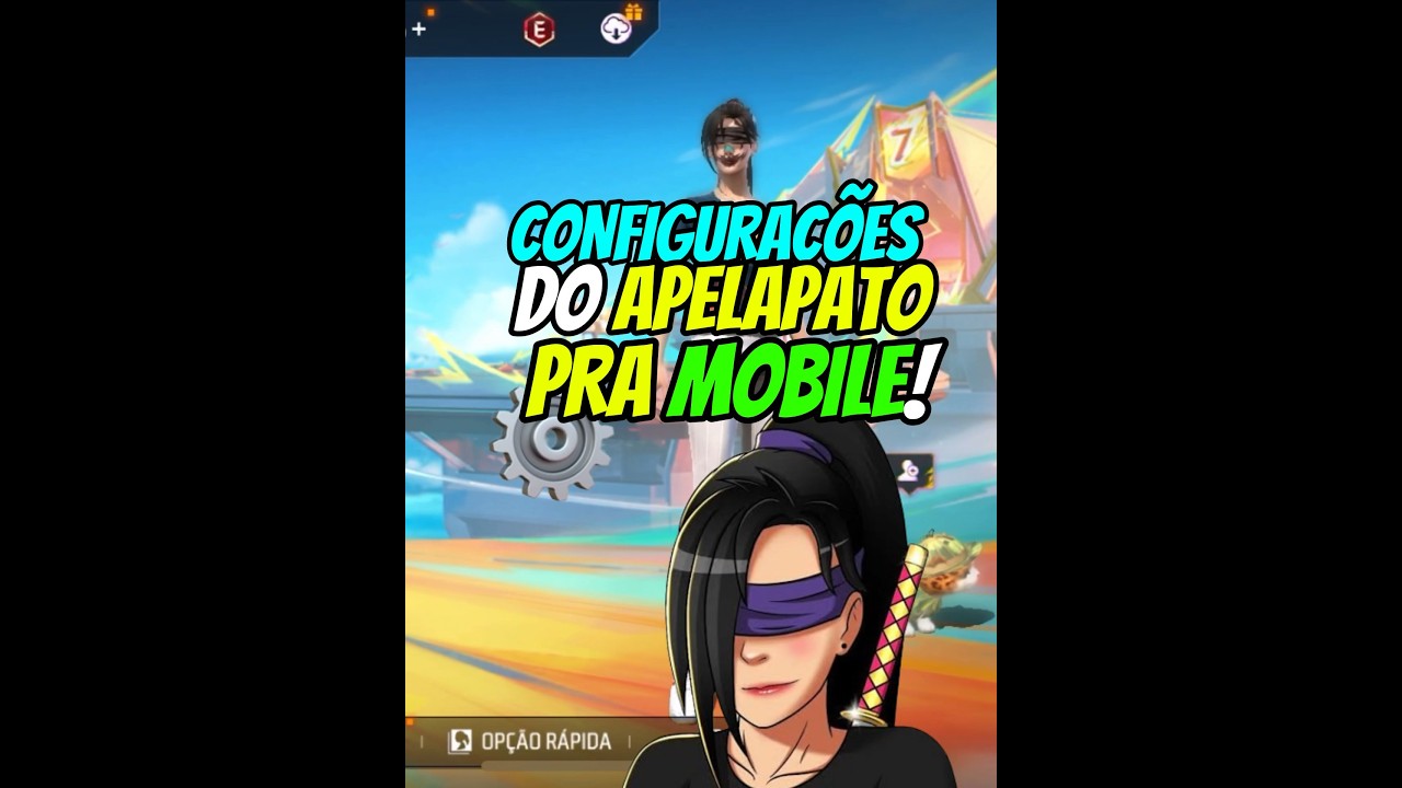 CONFIGURAÇÕES DO APELAPATO PRA MOBILE! ⚙️📲