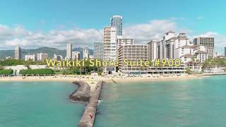 Aerial Video of Waikiki Shore [Hawaii Drone Imaging]