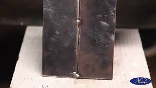 Butt Weld - Square butt joint on M.S Sheet 3mm thick in flat position| NIMI | DIGITAL | TELUGU |