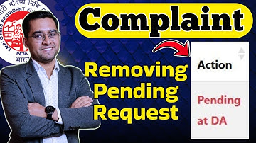 🛑 PF Delink Request pending at DA ko delete kaise kare