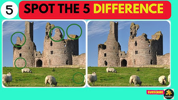 Spot the 5 Differences Challenge 🔍 | Can You Beat All Levels? | QuizWhizz Visual Puzzle #quiz