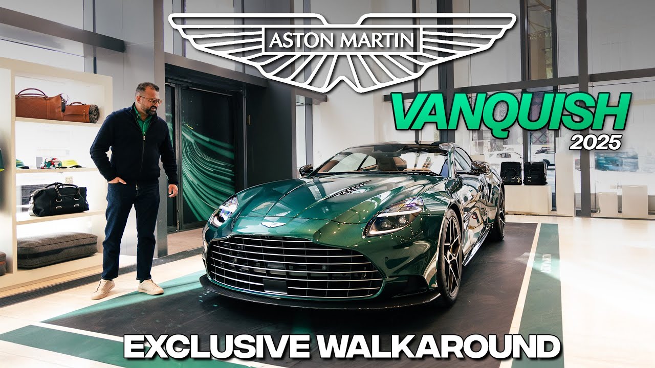 2025 Aston Martin Vanquish Walkaround: Exclusive Middle East Debut | The Cornea Impression
