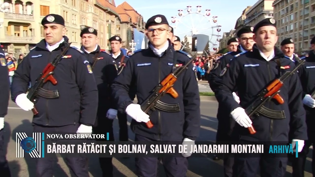 Bărbat rătăcit și bolnav, salvat de jandarmii montani Bărbat rătăcit și bolnav, salvat de jandarmii montani