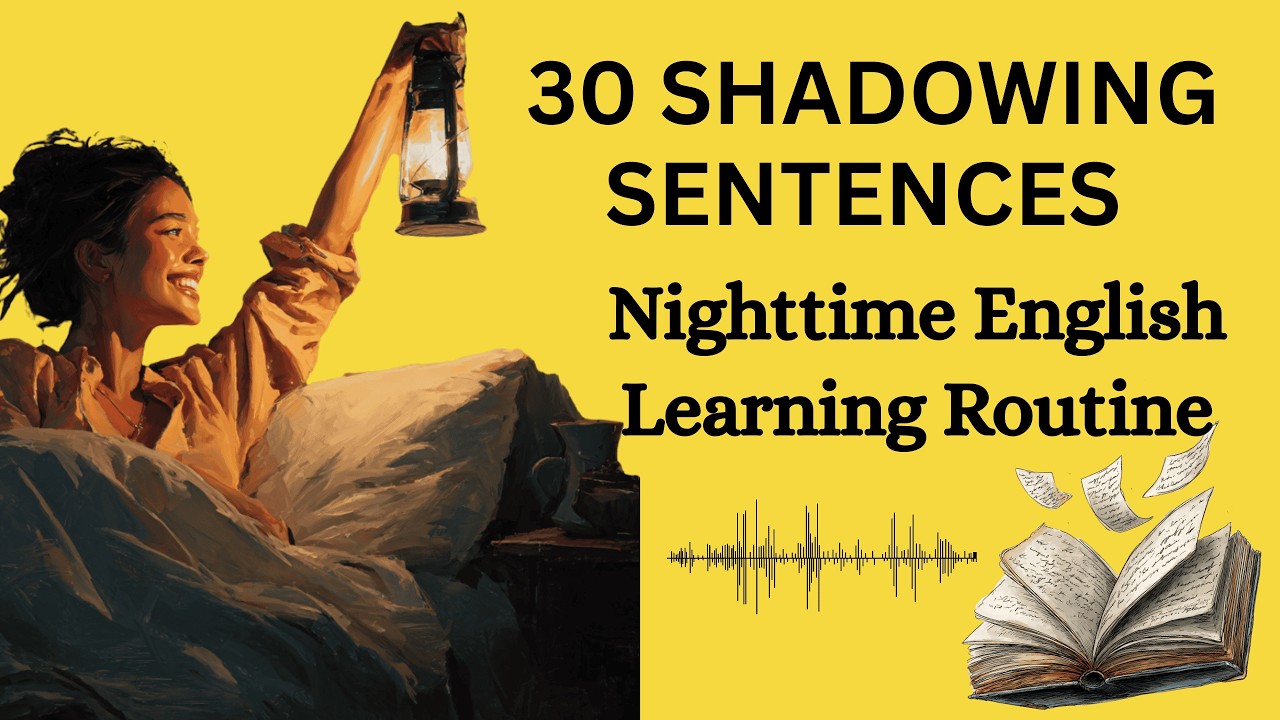 Изучайте английский язык БЫСТРО с помощью реальных ночных предложений | Практика разговорной речи...