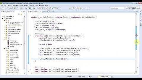 How to send email using Java Mail API in Android