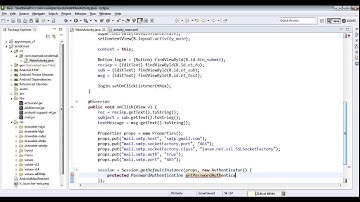 How to send email using Java Mail API in Android