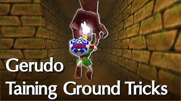 Gerudo Training Grounds ALL TRICKS Tutorials | Ocarina of Time