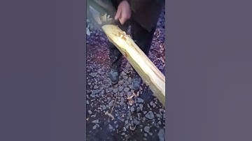 Shaving wood - Tree Bark Scraper Tool: Drawknife