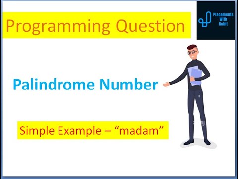 Palindrome Number using Python with one example |  Programming Question