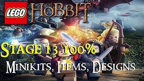 LEGO: The Hobbit - Looking for Proof 100% - ALL Minikits,Items,Schematics