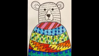 Patterned Sweater Bears