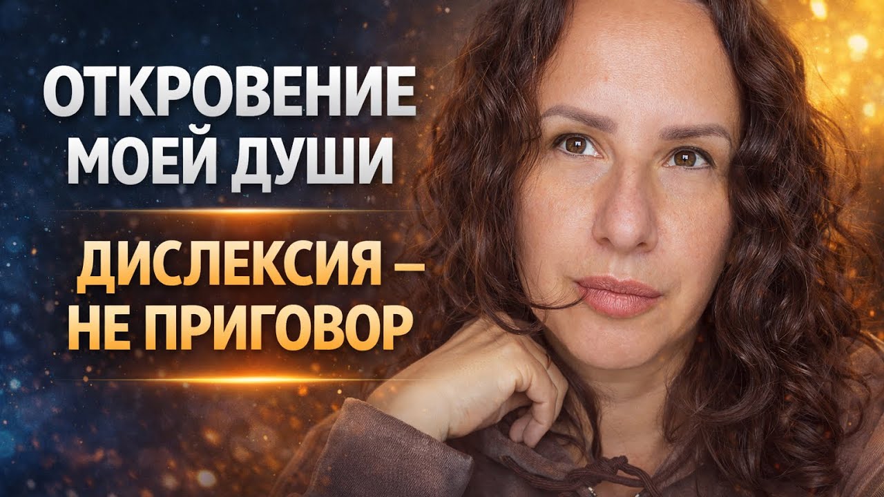 ￼Откровение мой души, дислексия не приговор 
