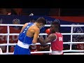 Round of 16 (52kg)  MARTINEZ RIVAS YUBERJEN (COL) vs BIBOSSINOV Saken (KAZ) /AIBA World 2019