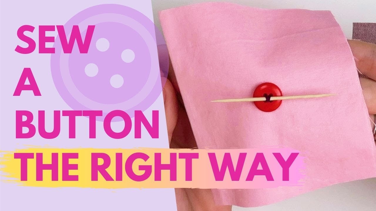 How to Sew a Button (with Pictures) - wikiHow