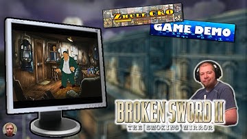 Broken Sword 2: The Smoking Mirror (1997) - Demo Gameplay | 1440p60 |  No Commentary