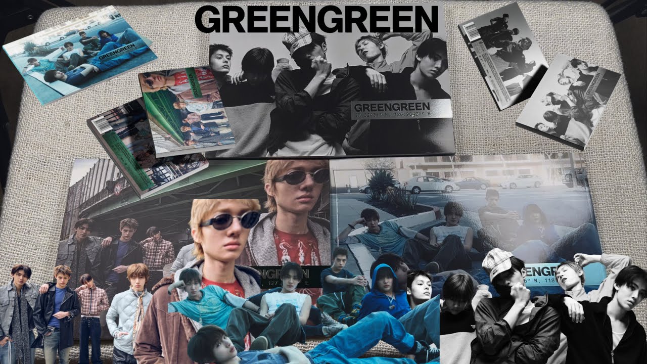 Unboxing CORTIS | GREENGREEN | BRIDGE Ver. | STREET Ver. | STUDIO