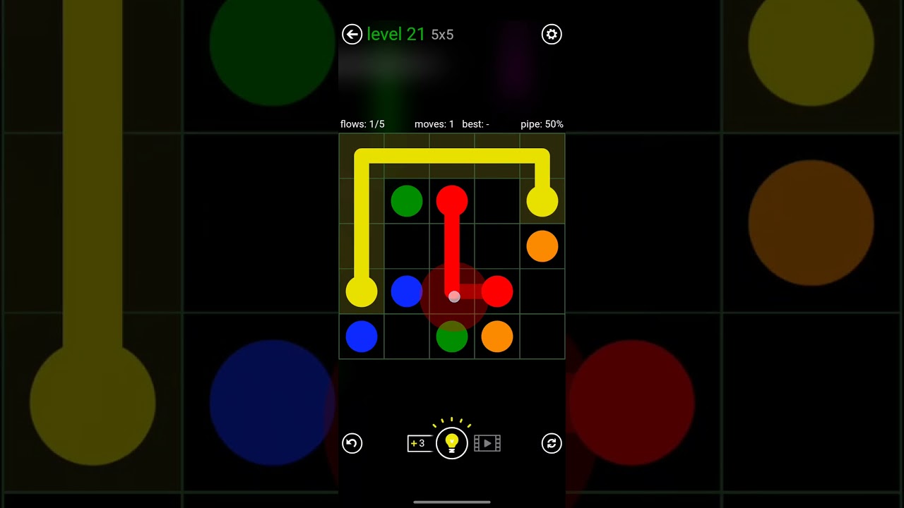 Flow Free Puzzle Master Level 21 | Intro Classic pack