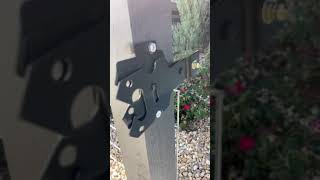 How to adjust a gate fence latch gate latch handyman diy howto