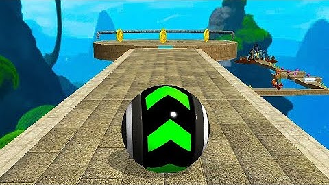 Sky Rolling Ball 3D Gameplay Speedrun iOS Android Level 1038
