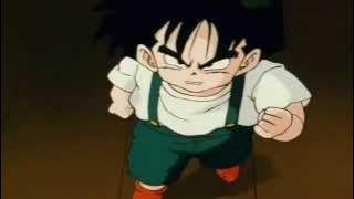 Gohan intenta golpear a su profesor