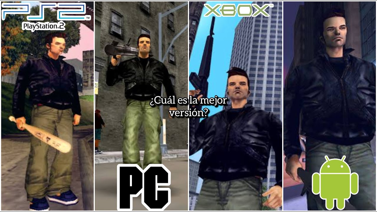 Diferencias entre las versiones de GTA 3 | PS2, PC, XBOX y Android