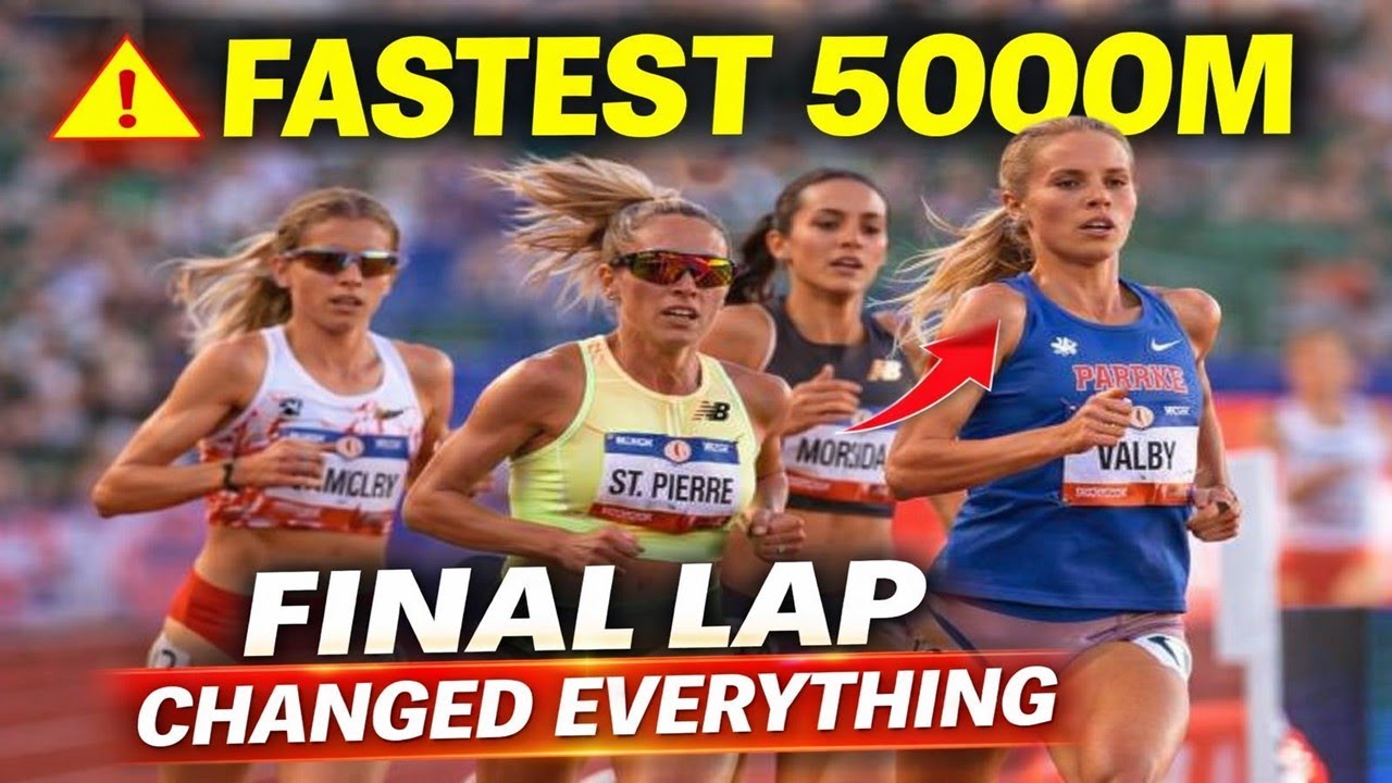 Fastest Women’s 5000m Ever  Final Lap Changed Everything at U S  Olympic Trials