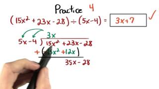 Long Division Polynomials 4 - Visualizing Algebra