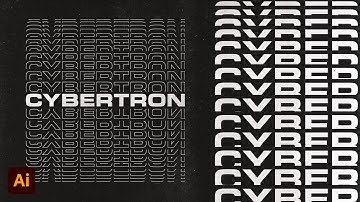 Retro Text Effects with Illustrator