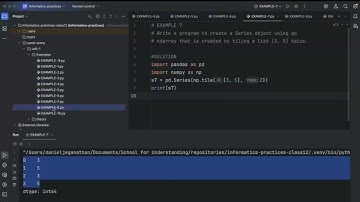 Unit -1 -Python Pandas – I | Part 3 | Informatics Practices | Sumita Arora | Class 12| NCERT