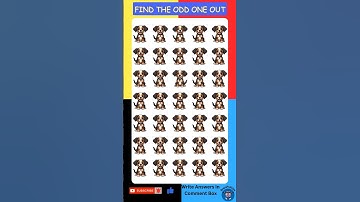 Can You REALLY Trust Your Eyes? | Only 4% could solve it #shorts #oddoneout #brainpullups