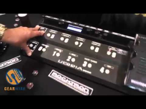 Rocktron Utopia Floor Pedal Unleashed At Summer NAMM 2008 - YouTube